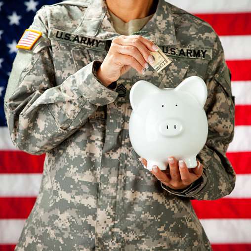 financial support for military divorce